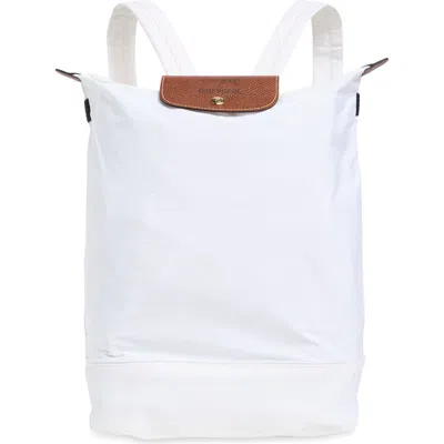 Longchamp X D'heygere Convertible Backpack In White