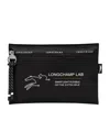 Longchamp X Econyl Le Pliage Energy Document Case In Black