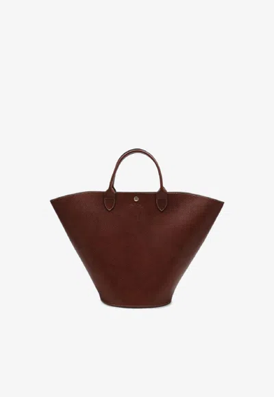 Longchamp Xl Épure Tote Bag In Brown