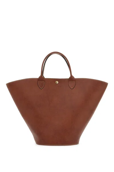 Longchamp Borsa Shopping Xl U00c9pure In Brown