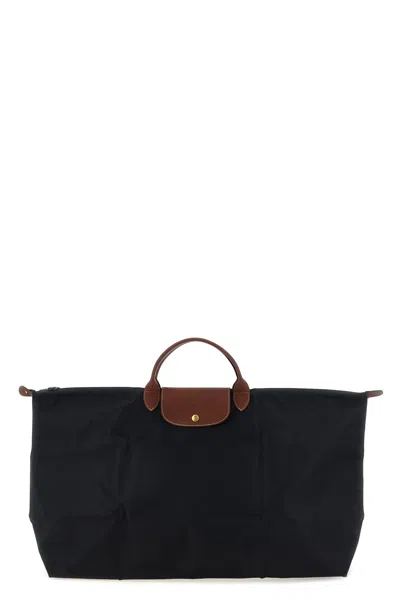 Longchamp 'xl Le Pliage Original' Duffel Bag In Black