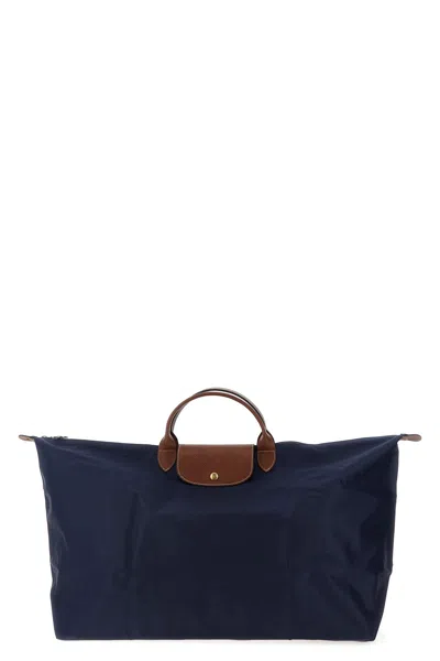 Longchamp 'xl Le Pliage Original' Duffel Bag In Blue