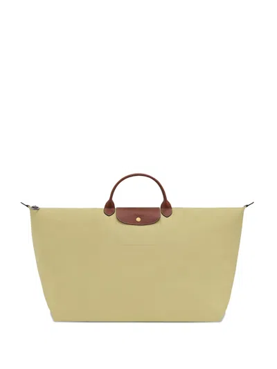 Longchamp Xl Le Pliage Original Luggage Bag In Green