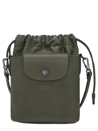Longchamp Xs Bucket Bag In Gray