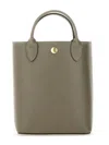 Longchamp Shopping Bag "xs Épure" In Gray