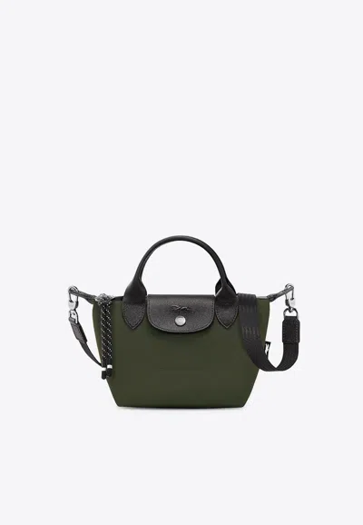 Longchamp Xs Le Pliage Energy Handbag In Green
