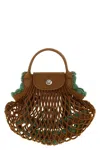 Longchamp Large Le Pliage Shoulder Bag In Brown