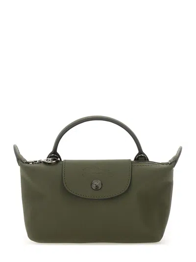 Longchamp Xs Le Pliage Xtra Clutch Bag In Green