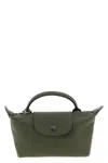 Longchamp Xs Le Pliage Xtra Clutch Bag In Green