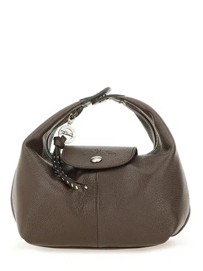 Longchamp Xs Le Pliage Xtra Handle Bag In Brown