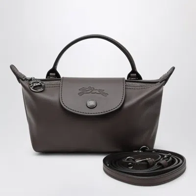 Longchamp Xs Le Pliage Xtra Pouch Moka In Brown