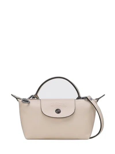 Longchamp Xs Le Pliage Xtra Pouch Papier In White