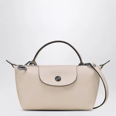 Longchamp Xs Le Pliage Xtra Pouch Papier In White