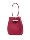 Longchamp Xs Le Roseau Bucket Bag In 红色