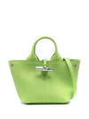 LONGCHAMP XS LE ROSEAU ESSENTIAL LEATHER BUCKET BAG