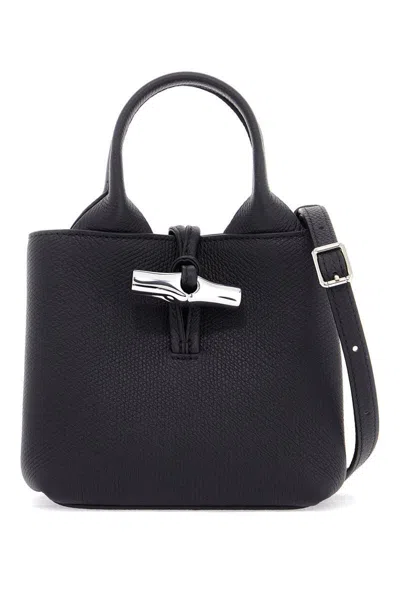 Longchamp 'xs Le Roseau Handbag In In Black