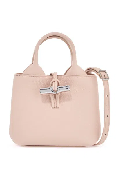Longchamp 'xs Le Roseau Handled Bag In Paper