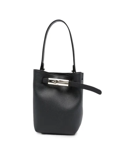Longchamp Xs Le Smart Bucket Bag In Black
