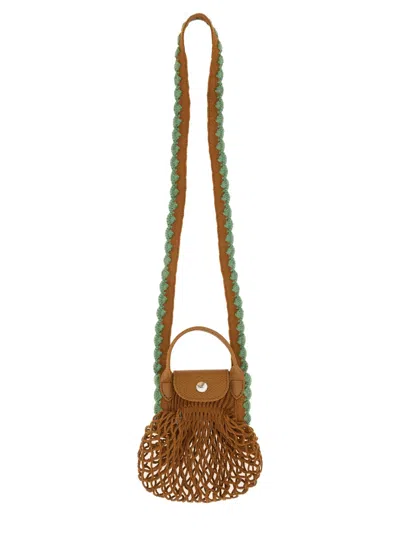 Longchamp Xs Mesh Bag "le Pliage"