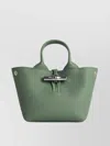 Longchamp Xs Roseau Leather Handle Bag