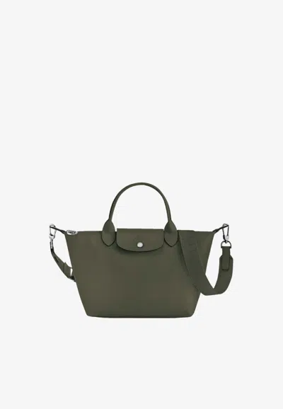 Longchamp Small Le Pliage Xtra Top Handle Bag In Green