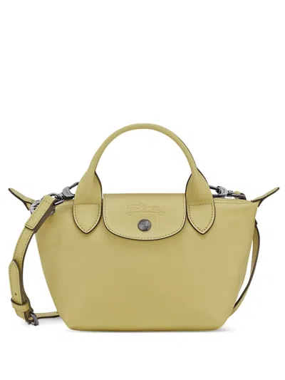 Longchamp Xtra Xs Le Pliage Tote Bag In Yellow