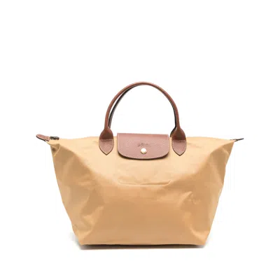 Longchamp Yellow Tote Bags