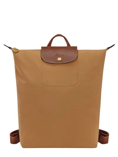 Longchamp Zaino Le Pliage Medium In Brown