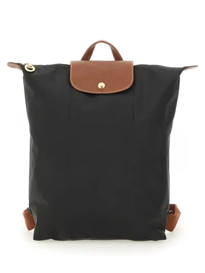 Longchamp M Le Pliage Original Black Backpack