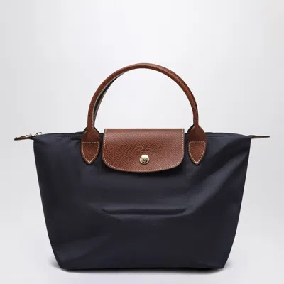 Longchamp Navy Blue Le Pliage Original S Bag