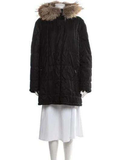 Pre-owned Longhi Down Jacket In Black