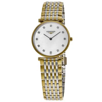 Longines 29mm Mother Of Pearl Dial Women's Watch L4.512.2.87.d In Multi