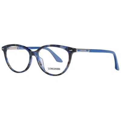 LONGINES LONGINES BLUE PLASTIC GLASSES WOMEN'S (FRAMES)