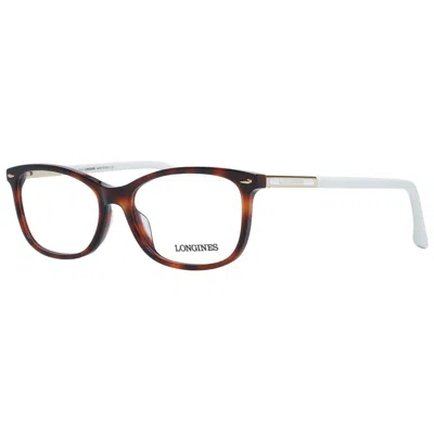 Longines Brown Women Optical Frames In Orange