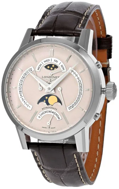 Pre-owned Longines Classic Automatic 42mm Beige Dial Men's Watch L4.828.4.92.2 -