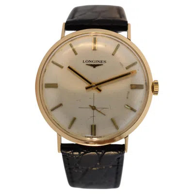 Pre-owned Longines Classic 18k Yellow Gold, Cal. 420 Mechanical, Circa 1968