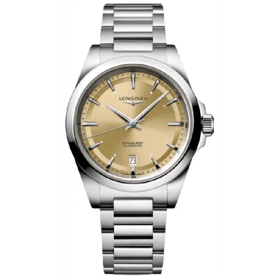 Longines Conquest Automatic Champagne Dial Steel Men's Watch L3.720.4.62.6 In White