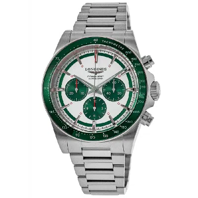 Longines Conquest Automatic Chronograph Matt Silver Dial Steel Men's Watch L3.835.4.02.6