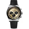 Longines Conquest Automatic Chronograph Rubber Strap Watch, 42mm In Champagne