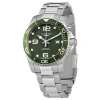 LONGINES LONGINES CONQUEST AUTOMATIC GREEN DIAL MEN'S WATCH L37824066