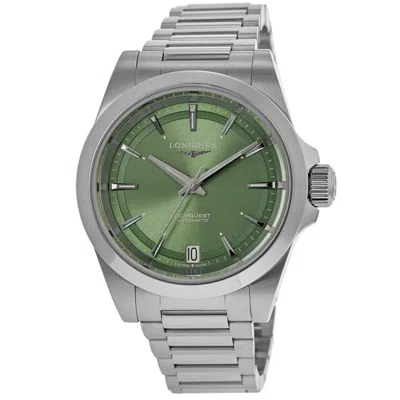 Longines Conquest Automatic Green Dial Steel Men's Watch L3.720.4.02.6