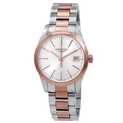 Pre-owned Longines Conquest Classic Quartz Ladies Watch L2.386.3.72.7