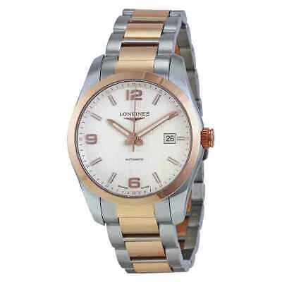 Pre-owned Longines Conquest Classic Silver Men's Watch - L2.785.5.76.7