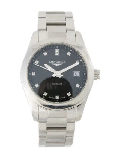 Pre-owned Longines Conquest Classic Watch, 29mm In Multi