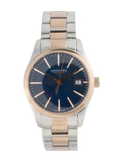 Pre-owned Longines Conquest Classic Watch, 34mm In Multi