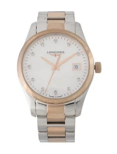 Pre-owned Longines Conquest Classic Watch, 34mm In Multi