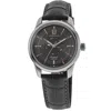 Longines Conquest Heritage Central Power Reserve Automatic Grey Dial Leather Strap Men's Watch L1.648.4.62.2 In Grey