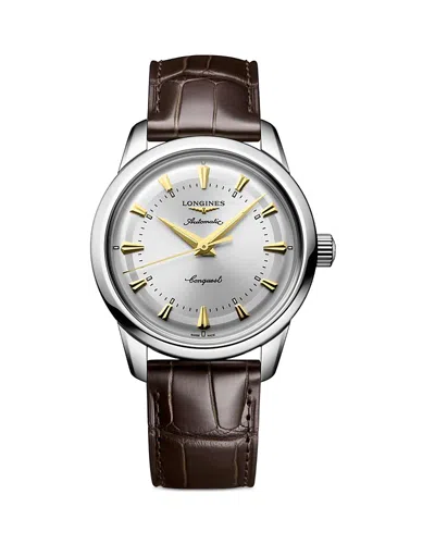 Longines Conquest Heritage Watch, 38mm In Brown