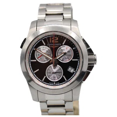 Pre-owned Longines Conquest L3.701.4.56.6 In Multi