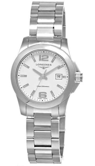 Pre-owned Longines Conquest Quartz 29.5mm Women's Watch L3.376.4.16.6 / L33764166